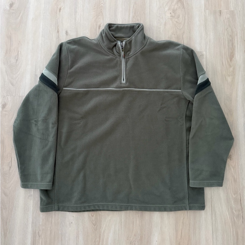 B.U.M Equipment Fleece Quarter Zip Size Large